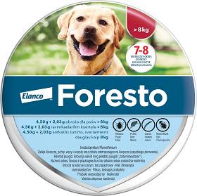 Elanco Foresto Obroża na kleszcze i pchły dla psa powyżej 8kg dł. 70cm