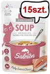 Brit Care Adult Soup Salmon Mokra Karma dla kota op. 75g Pakiet 15szt.