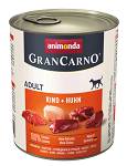 Animonda GranCarno Adult wołowina z kurczakiem Mokra Karma dla psa op. 800g
