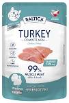 Baltica Nutraceutic Adult Kurczak z Indykiem Mokra karma dla kota op. 100g SASZETKA