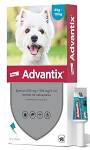 Elanco Advantix Krople na kleszcze i pchły dla psa 4-10kg op. 1ml (4 pipety)