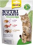 GimCat Przysmaki Nutri Pockets Country Mix dla kota op. 150g