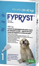 KRKA Fypryst Spot On Krople na kleszcze i pchły dla psa 20-40kg op. 1 pipeta