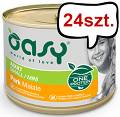 Oasy One Protein Adult Mini Pork Mokra Karma dla psa op. 200g Pakiet 24szt.