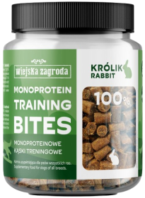 Wiejska Zagroda Monoprotein Training Bites Przysmaki z Królikiem dla psa op. 150g