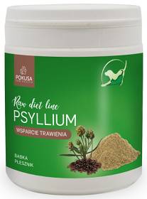Pokusa RawDietLine Psyllium Babka Płeszcznik dla psa i kota op. 100g