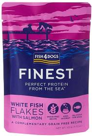 Fish4Dogs Finest White Fish Flakes with Salmon Mokra Karma dla psa op. 100g