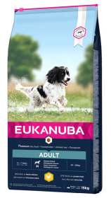 Eukanuba Adult Medium Sucha Karma dla psa op. 15kg+3kg GRATIS