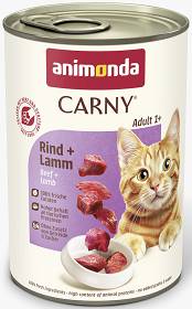 Animonda Carny Adult Wołowina i Jagnięcina Mokra Karma dla kota op. 400g