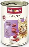 Animonda Carny Adult Wołowina i Jagnięcina Mokra Karma dla kota op. 400g