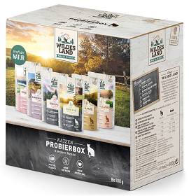 Wildes Land Classic & Pur Box próbny dla kota op. 8x100g