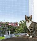 Trixie Siatka ochronna na okno lub balkon dla kota rozm. 4x3m transparentna nr kat. 44323