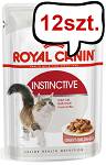 Royal Canin Instinctive w sosie Mokra Karma dla kota op. 85g Pakiet 12szt.