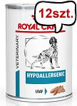 Royal Canin Vet Hypoallergenic Mokra Karma dla psa op. 400g Pakiet 12szt.