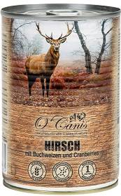 O'Canis Jeleń z kaszą gryczaną Mokra Karma dla psa op. 800g
