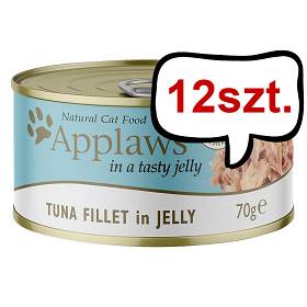 Applaws Natural Cat Food Tuńczyk w galaretce Mokra Karma dla kota op. 70g PUSZKA Pakiet 12szt.