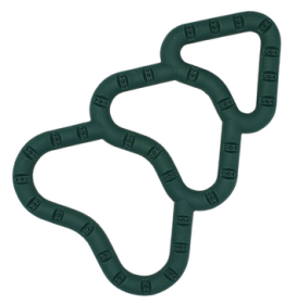 Fiboo Szarpak Fibianka Christmas dla psa dł. 25cm kolor zielony