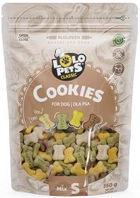 LoLo Pets Ciastka MIX smaków dla psa rozm. S op. 350g nr kat. 80800