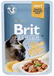 Brit Premium Adult Tuna Fillets GRAVY Mokra Karma dla kota op. 85g