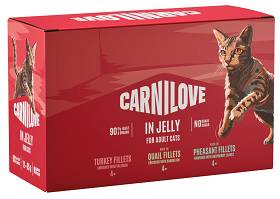 Carnilove Adult Multipack Jelly Mokra Karma dla kota op. 12x85g