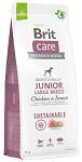 Brit Care Sustainable Junior Large Breed Chicken&Insect Sucha Karma dla szczeniaka op. 12kg