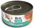 Brit Care Cat Adult Tuna in gravy Mokra Karma dla kota op. 80g