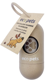 Eco Pets Ekologiczne etui na woreczki na ekskrementy dla psa