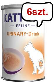 Kattovit Feline Urinary-Drink Kurczak Mokra Karma dla kota poj. 135ml Pakiet 6szt.
