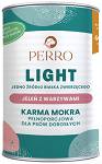 Perro Light Jeleń z warzywami Mokra Karma dla psa op. 400g Pakiet 6szt.