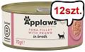 Applaws Natural Cat Food Tuńczyk z krewetkami Mokra Karma dla kota op. 70g Pakiet 12szt.