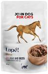 John Dog Adult Lapé Konina Mokra Karma dla kota op. 100g