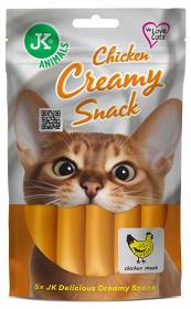 JK Animals Przysmak kremowy z kurczakiem dla kota op. 5x15g