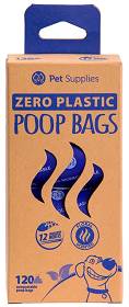 Toby's Woreczki na ekskrementy Poop Bags Zero Plastic op. 8x15szt. nr kat. PS20007