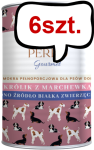 Perro Gourmet Adult Królik z marchewką Mokra Karma dla psa op. 400g Pakiet 6szt.