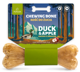 Pokusa Feel The Wild Chewing Bone Kość z kaczką i jabłkiem dla psa dł. 12cm