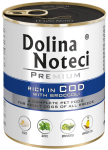 Dolina Noteci Premium Adult Dorsz z Brokułami Mokra Karma dla psa op. 800g