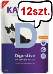 Kattovit Vital Care Digestive z kurczakiem (Huhn) Mokra Karma dla kota op. 85g Pakiet 12szt.