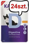 Kattovit Vital Care Digestive z kurczakiem (Huhn) Mokra Karma dla kota op. 85g Pakiet 24szt.