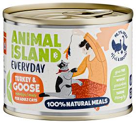 Animal Island Everyday Turkey&Goose Mokra Karma dla kota op. 200g
