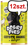 Dobry Pies Monoprotein Adult Jagnięcina sarna Mokra karma dla psa op. 400g Pakiet 12szt.