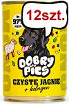 Dobry Pies Monoprotein Adult Czysta Jagnięcina Mokra karma dla psa op. 400g Pakiet 12szt.