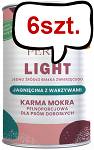 Perro Light Jagnięcina z warzywami Mokra Karma dla psa op. 400g Pakiet 6szt.