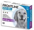 FRONTLINE Spot On Krople na kleszcze i pchły dla psa 20-40kg (rozm. L) op. 3 pipety [Data ważności: 31.07.2022]