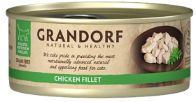 Grandorf Chicken Fillet Adult Filety z kurczaka w sosie op. 70g