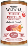 Wataha Mono Adult Beef&Carrots Mokra Karma dla psa op. 400g