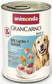 Animonda GranCarno Adult łosoś ze szpinakiem Mokra Karma dla psa op. 400g