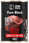 John Dog Pure Black Adult Beef Mokra Karma dla psa op. 400g