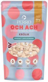 Perro OCH ACH Przysmaki liofilizowane z królikiem dla psa op. 40g