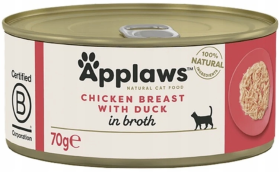 Applaws Natural Cat Food Kurczak z kaczką Mokra Karma dla kota op. 70g