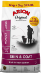 Arion Original Skin&Coat Adult Large Salmon&Rice Sucha Karma dla psa op. 12kg+3kg GRATIS